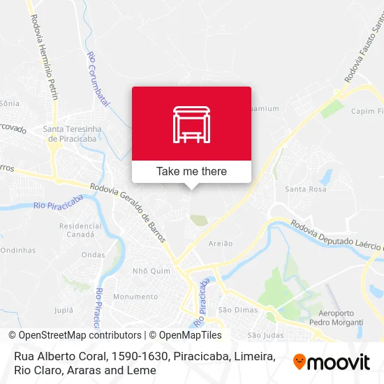 Rua Alberto Coral, 1590-1630 map