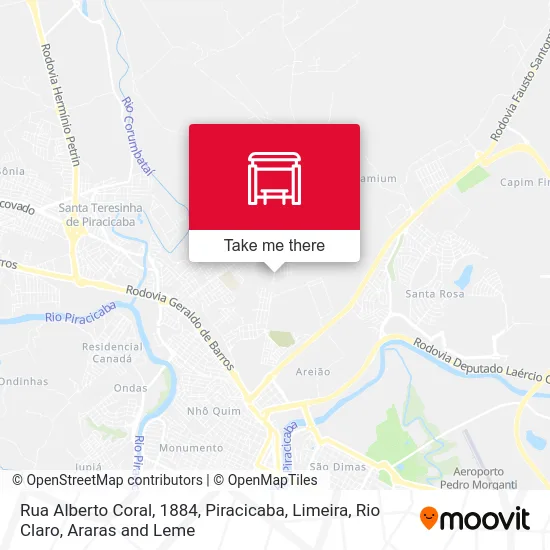 Rua Alberto Coral, 1884 map