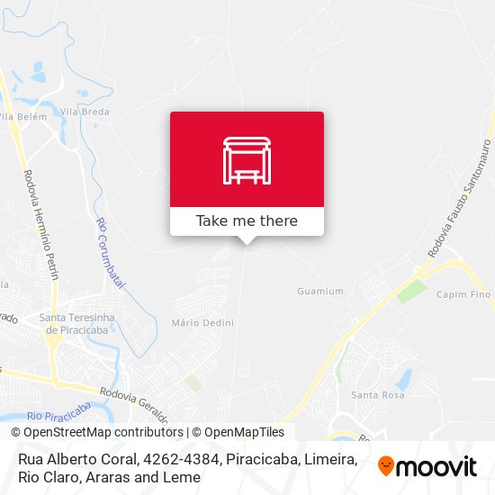 Rua Alberto Coral, 4262-4384 map
