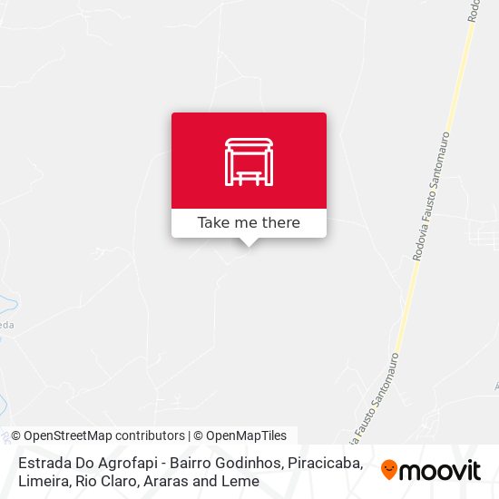 Estrada Do Agrofapi - Bairro Godinhos map