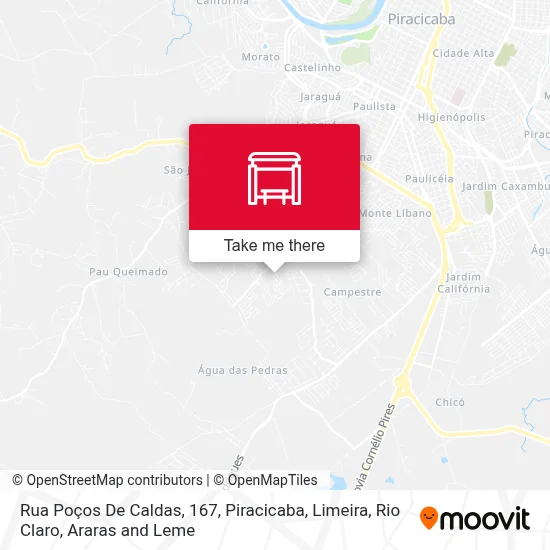 Rua Poços De Caldas, 167 map