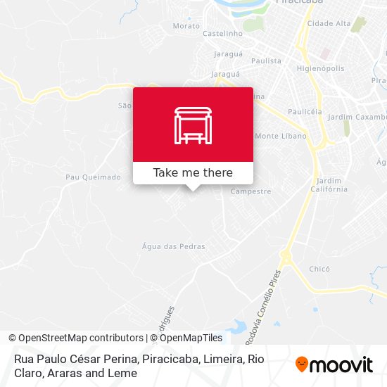 Rua Paulo César Perina map