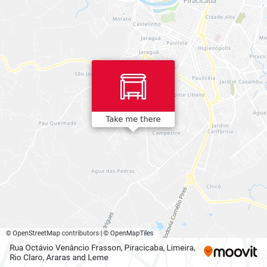 Rua Octávio Venâncio Frasson map