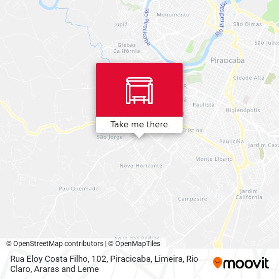 Rua Eloy Costa Filho, 102 map