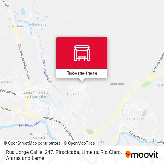 Rua Jorge Calile, 247 map