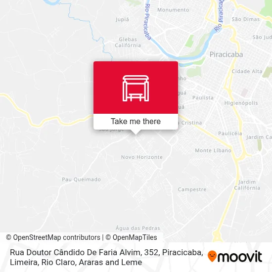 Rua Doutor Cândido De Faria Alvim, 352 map