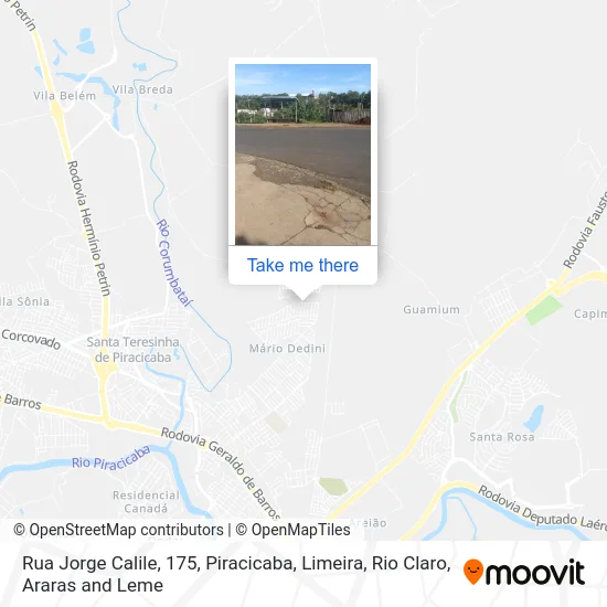 Rua Jorge Calile, 175 map