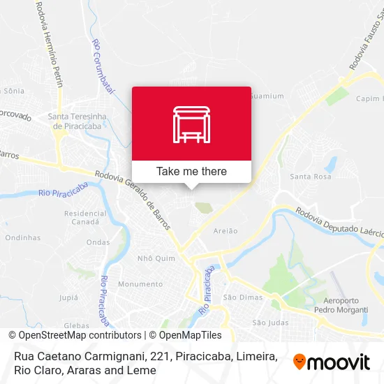 Rua Caetano Carmignani, 221 map