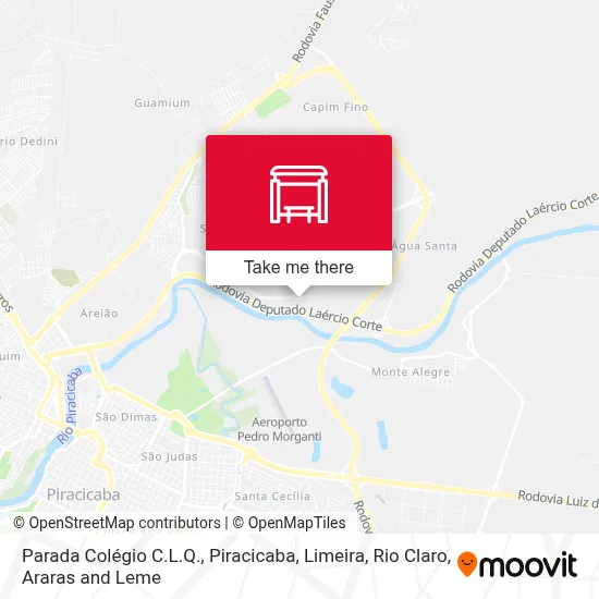 Parada Colégio C.L.Q. map