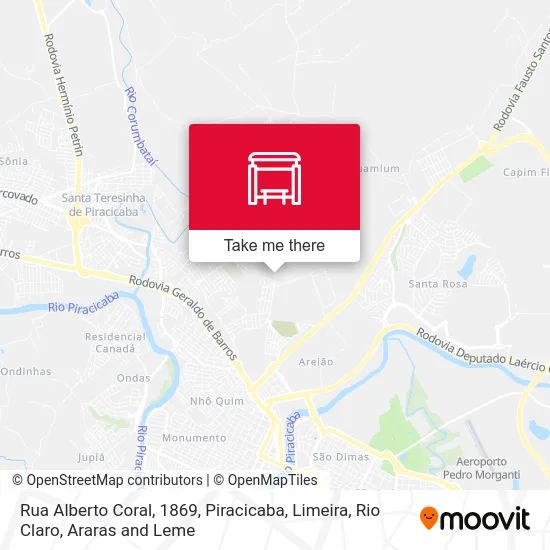 Rua Alberto Coral, 1869 map