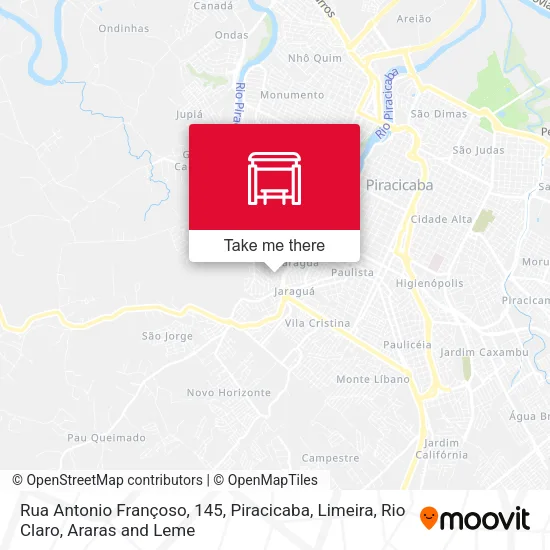 Rua Antonio Françoso, 145 map