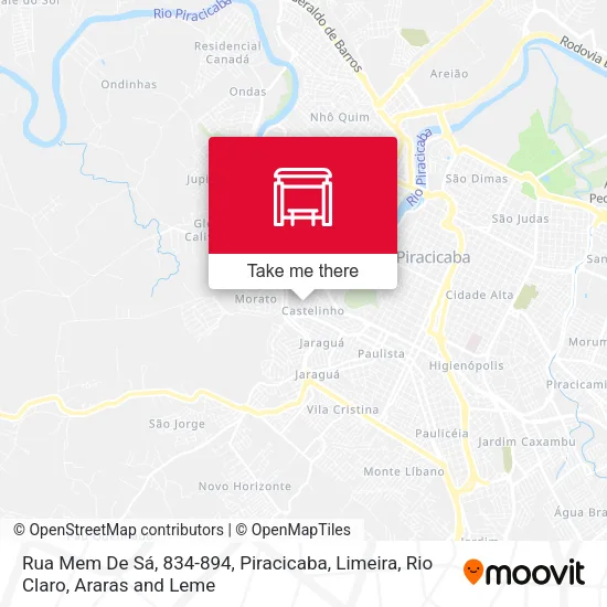 Rua Mem De Sá, 834-894 map