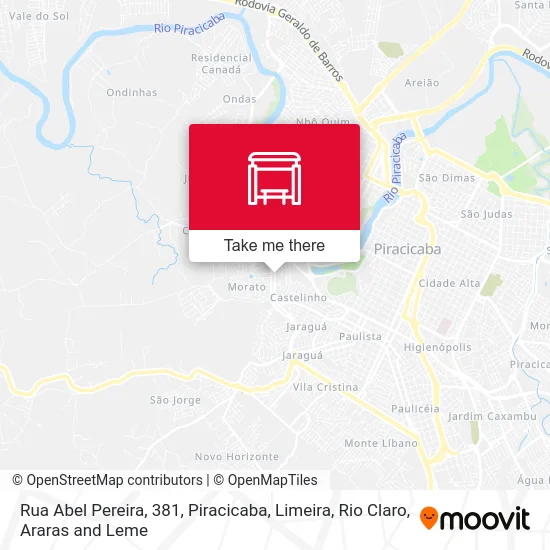 Rua Abel Pereira, 381 map