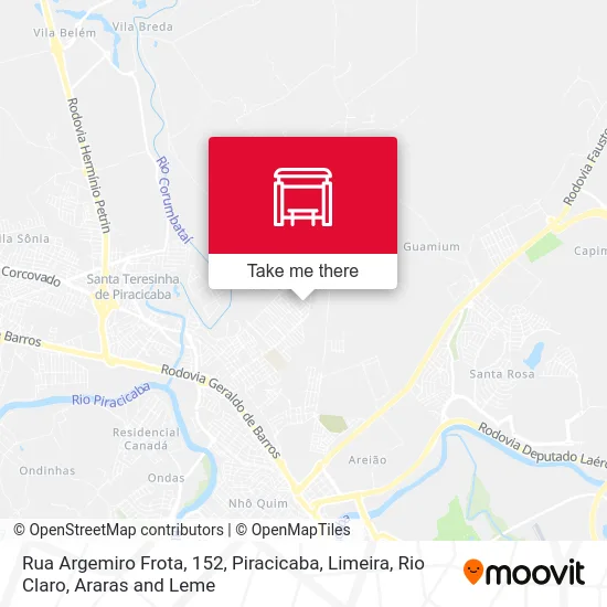 Rua Argemiro Frota, 152 map