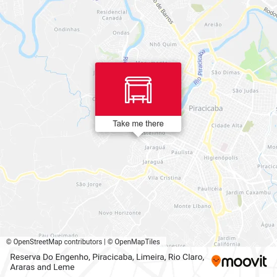 Reserva Do Engenho map