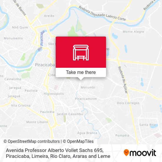 Avenida Professor Alberto Vollet Sachs 695 map