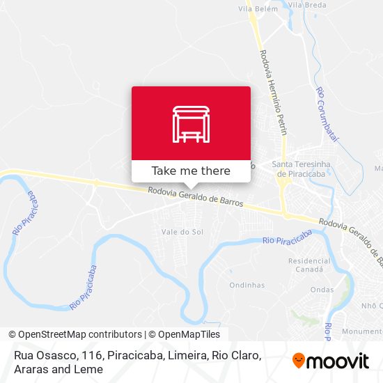 Rua Osasco, 116 map