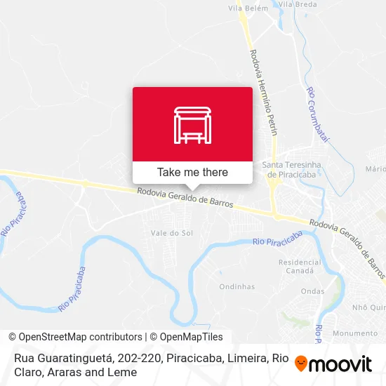 Rua Guaratinguetá, 202-220 map