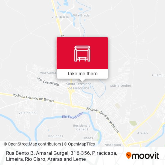 Rua Bento B. Amaral Gurgel, 316-356 map