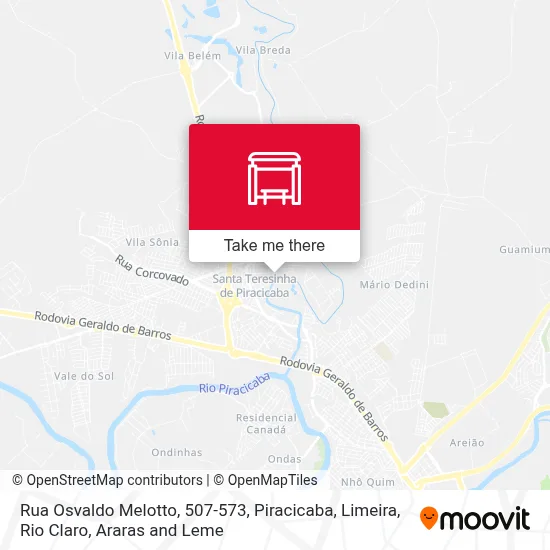 Rua Osvaldo Melotto, 507-573 map