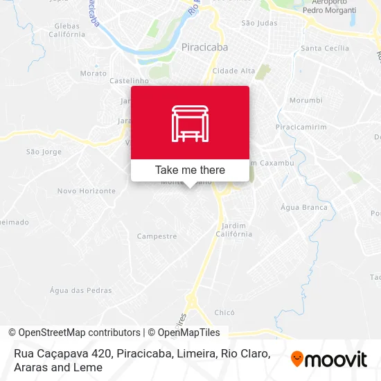 Rua Caçapava 420 map