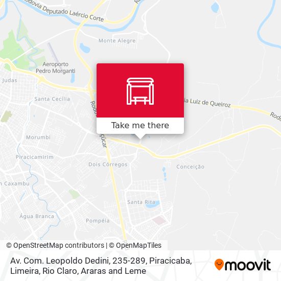 Av. Com. Leopoldo Dedini, 235-289 map