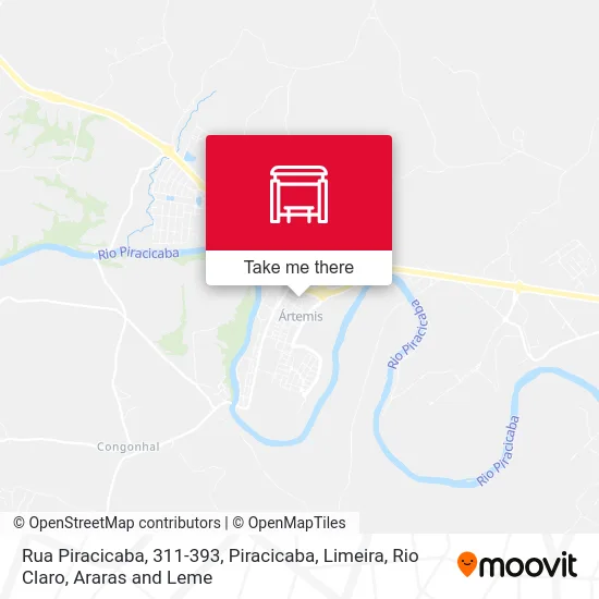 Rua Piracicaba, 311-393 map