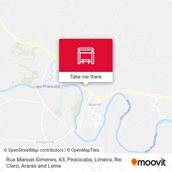 Rua Manoel Gimenes, 63 map