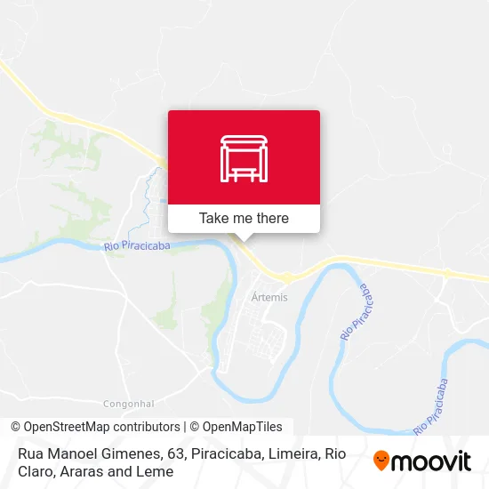 Rua Manoel Gimenes, 63 map