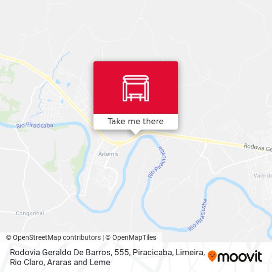 Rodovia Geraldo De Barros, 555 map