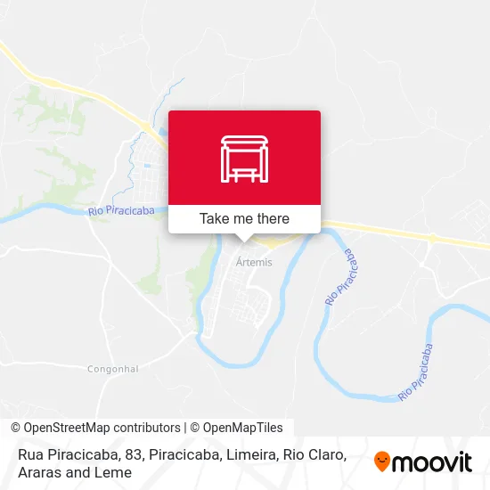 Rua Piracicaba, 83 map