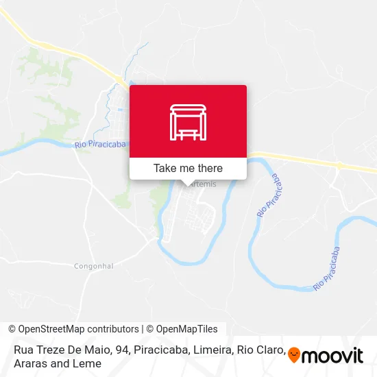 Rua Treze De Maio, 94 map