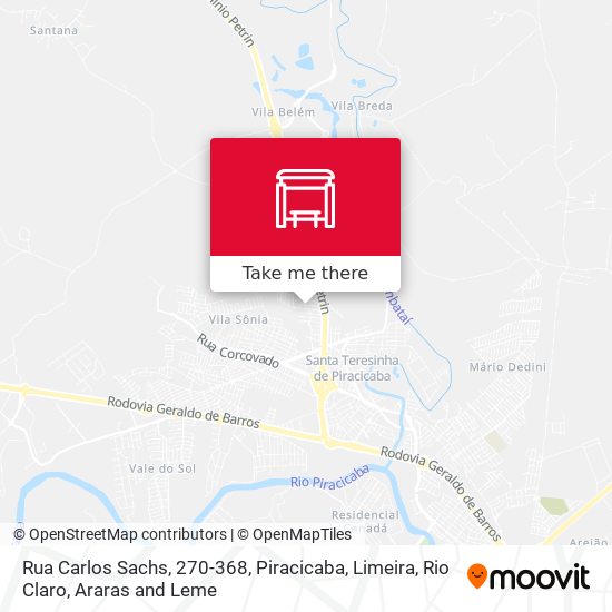 Rua Carlos Sachs, 270-368 map