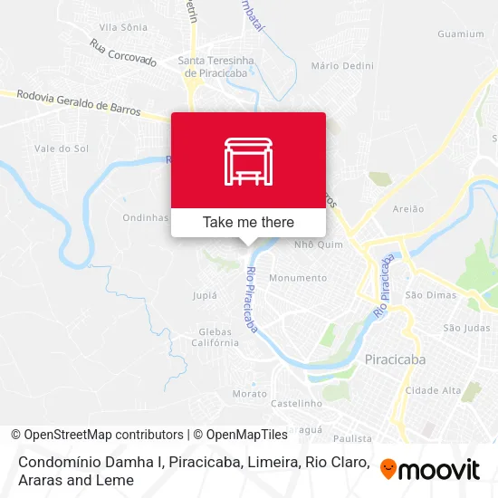 Condomínio Damha I map