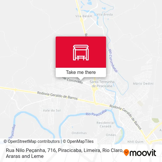Rua Nilo Peçanha, 716 map