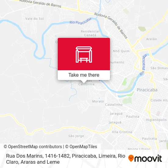 Rua Dos Marins, 1416-1482 map