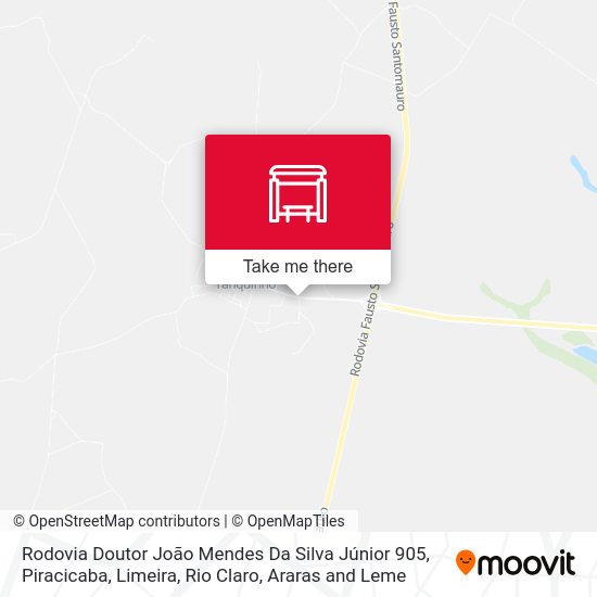 Rodovia Doutor João Mendes Da Silva Júnior 905 map