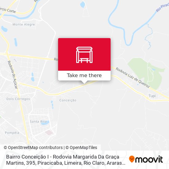 Mapa Bairro Conceição I - Rodovia Margarida Da Graça Martins, 395