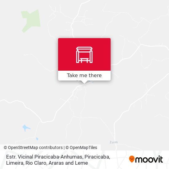 Estr. Vicinal Piracicaba-Anhumas map