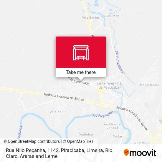Rua Nilo Peçanha, 1142 map