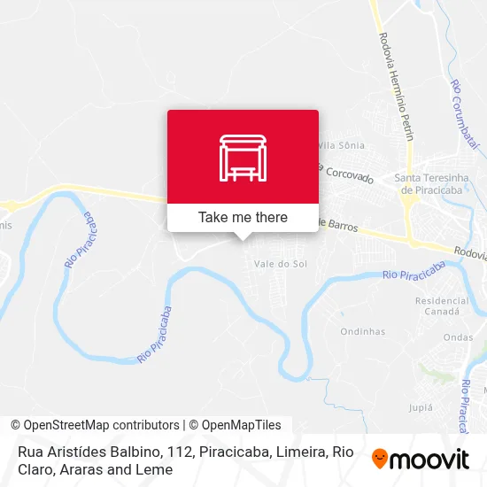 Rua Aristídes Balbino, 112 map
