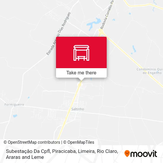 Subestação Da Cpfl map