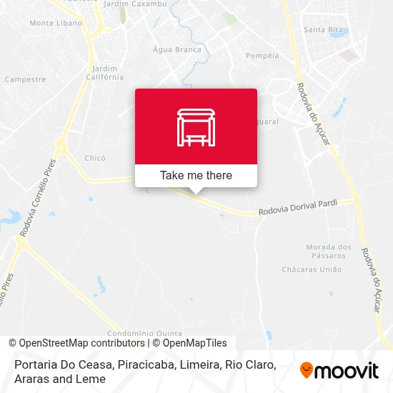 Portaria Do Ceasa map