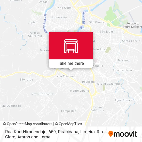 Rua Kurt Nimuendaju, 659 map