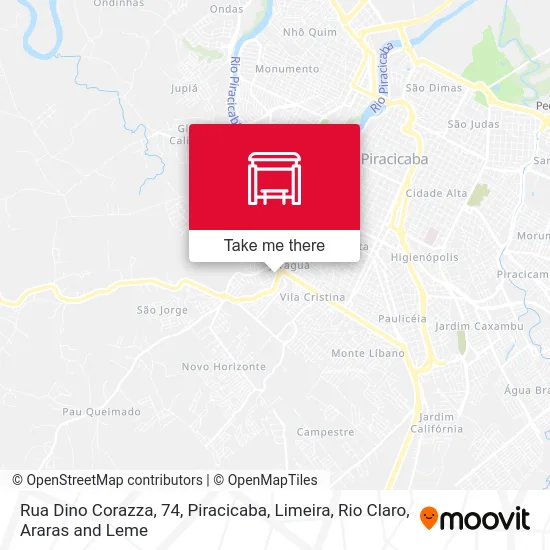 Rua Dino Corazza, 74 map