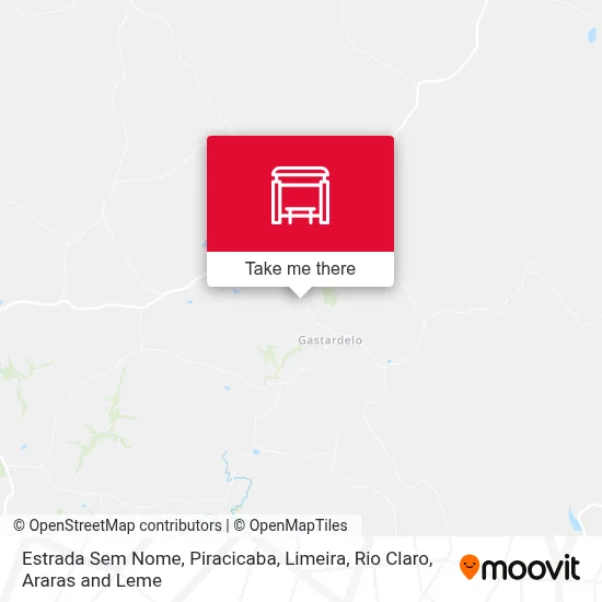 Estrada Sem Nome map