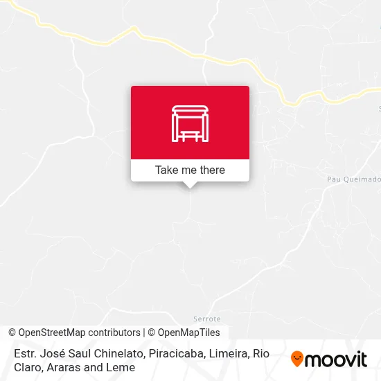 Estr. José Saul Chinelato map