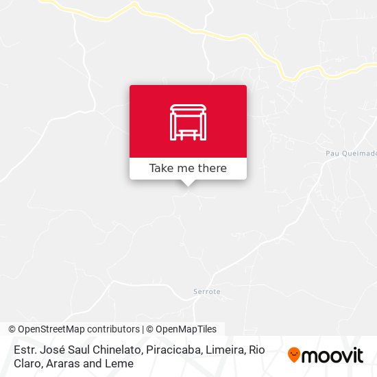 Estr. José Saul Chinelato map