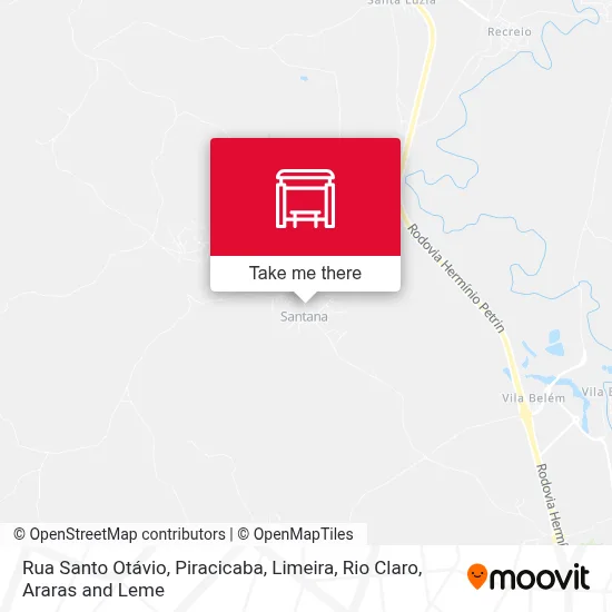 Rua Santo Otávio map