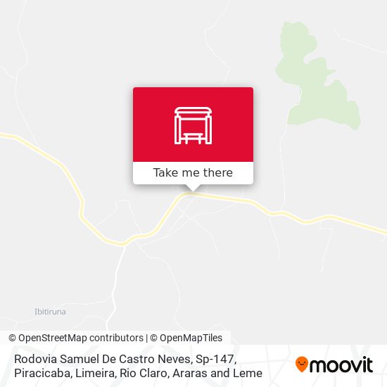 Mapa Rodovia Samuel De Castro Neves, Sp-147